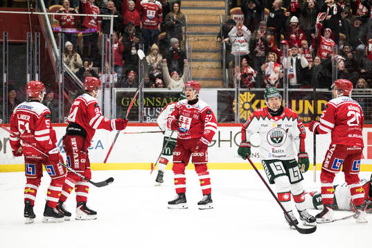Timrås Anton Wedin jublar
