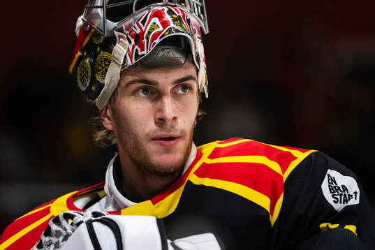 Brynäs målvakt Damian Clara
