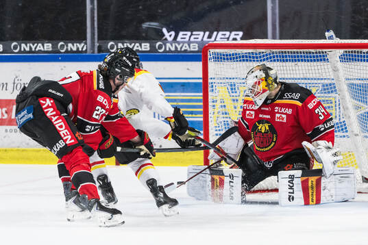Luleås målvakt Joel Lassinantti