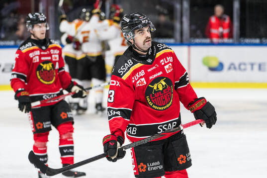 Luleås Frederic Allard deppar