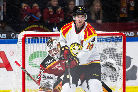 Luleås målvakt Joel Lassinantti och Brynäs Nicklas