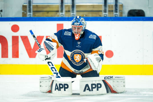 Växjös målvakt Ludvig Persson