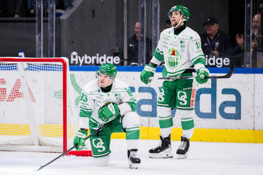 Rögles Karson Kuhlman och Lukas Ekeståhl-Jonsson deppar