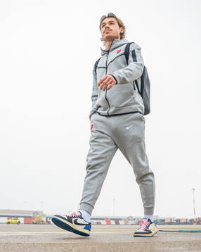 Patrick Berg arrives at Milano Malpensa Airport