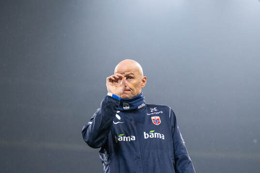 Ståle Solbakken, head coach of the Norwegian national