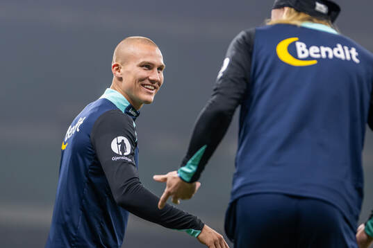 Leo Østigård of the Norwegian national football team