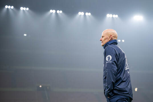 Ståle Solbakken, head coach of the Norwegian national