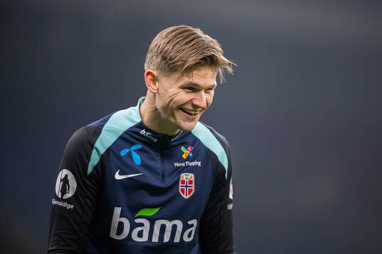 David Møller Wolfe of the Norwegian national football team