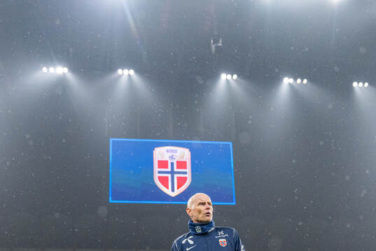 Ståle Solbakken, head coach of the Norwegian national