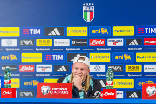 Erling Braut Haaland of the Norwegian national football team