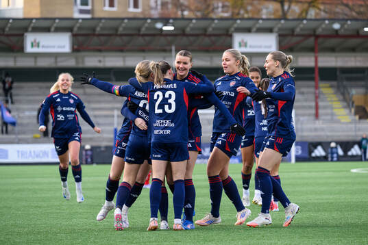 Rosengårds Hanna Andersson jublar