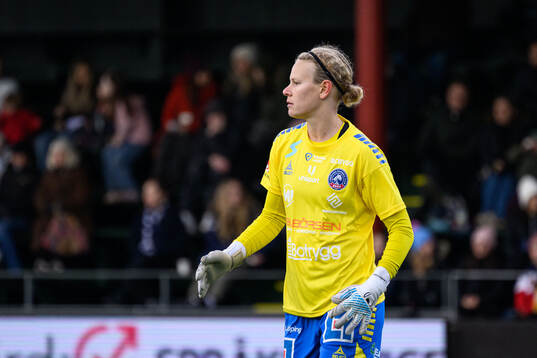 Linköpings målvakt Cajsa Andersson