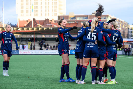 Rosengårds Hanna Andersson jublar
