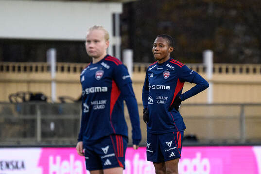 Rosengårds Anni Hartikainen och Halimatu Ayinde