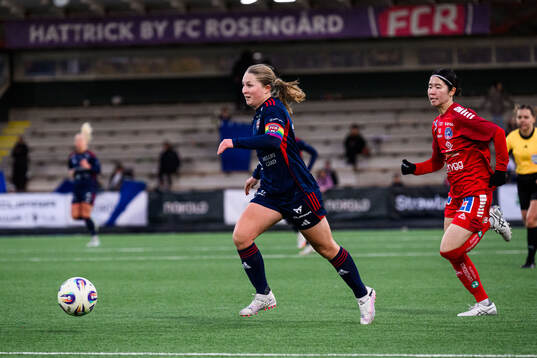 Rosengårds Hanna Andersson och Linköpings Miu Kitamura