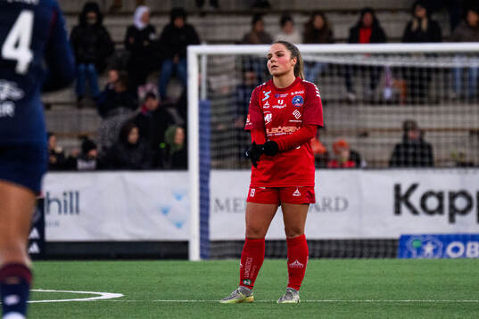 Linköpings Keera Michele Melenhorst deppar