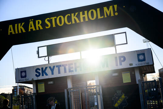 Entrén till Skytteholm IP