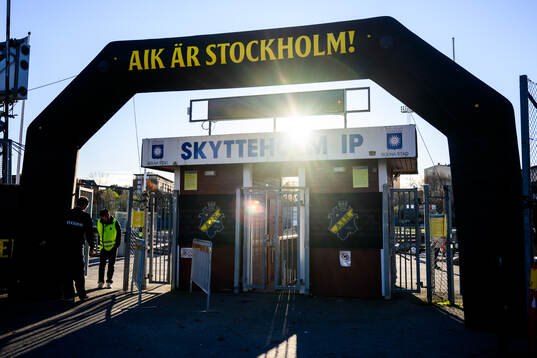 Entrén till Skytteholm IP