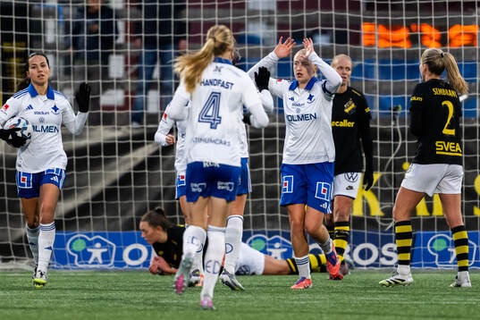 IFK Norrköpings Wilma Leidhammar jublar