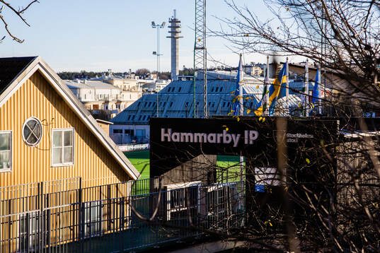 Exteriös av Hammarby IP