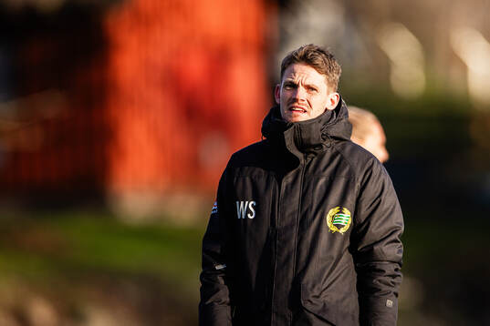 Hammarbys assisterande tränare William Strömberg