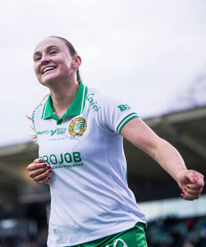 Hammarbys Vilde Hasund jublar