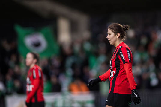 Brommapojkarnas Julia Olsson deppar