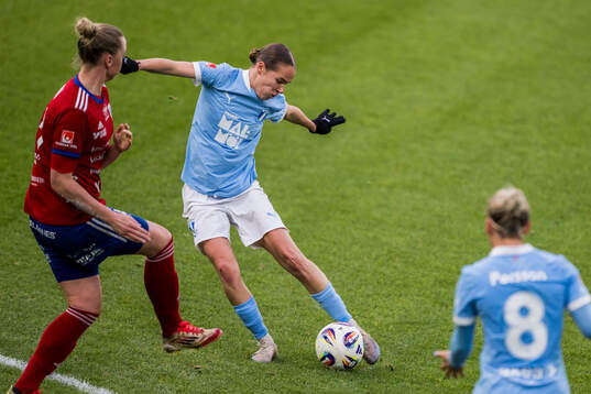 Malmö FFs Karoline Olesen