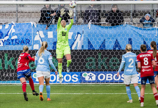 Malmö FFs målvakt Moa Öhman