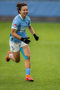 Malmö FFs Miljana Ivanovic jublar