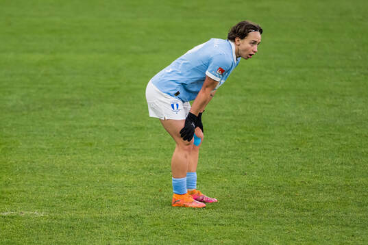 Malmö FFs Miljana Ivanovic deppar