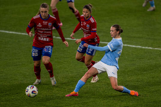 Vittsjös Nellie Persson och Meja Staffansson och Malmö