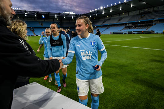 Malmö FFs Agnes Mårtensson