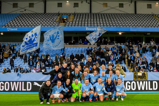 Malmö FFs spelare jublar