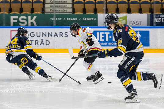 HV71s Adriana Van De Leest och Brynäs Noora Tulus