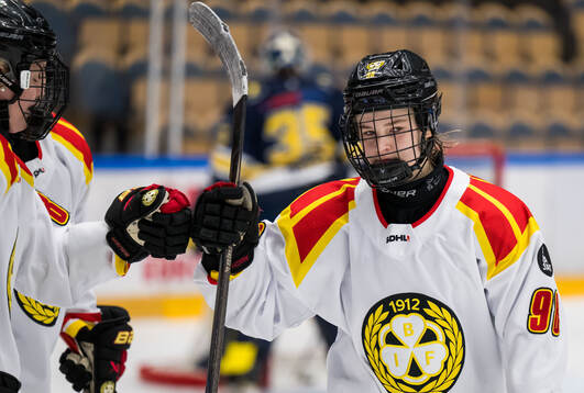Brynäs Tilde Sundnäs Grillfors jublar