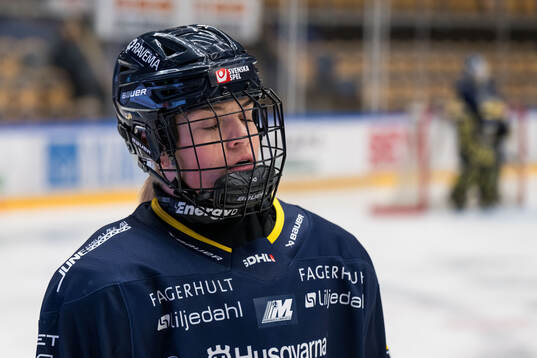 HV71s Alva Solberg deppar