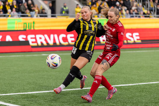 Häckens Matilda Nildén och Piteås Asla Johannesen