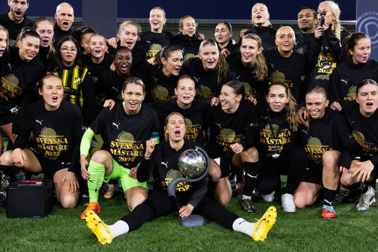 Häcken jublar med Kronprinsessan Victorias pokal