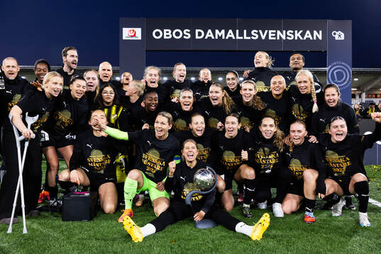 Häcken jublar med Kronprinsessan Victorias pokal