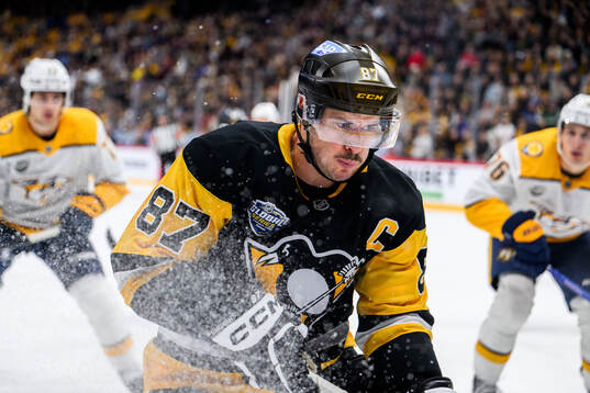 Sidney Crosby of Pittsburgh Penguins
