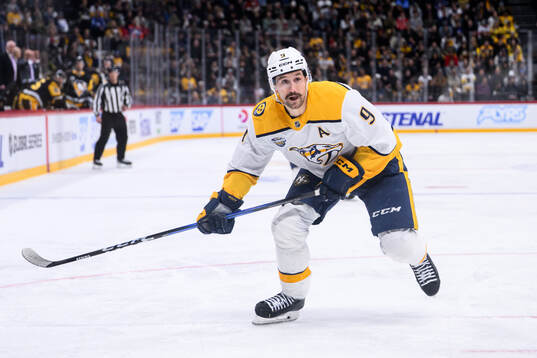 Filip Forsberg of Nashville Predators