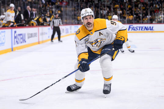 Filip Forsberg of Nashville Predators