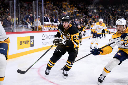 Sidney Crosby of Pittsburgh Penguins