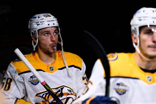 Zachary L'Hereux of Nashville Predators