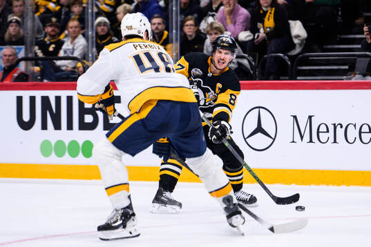 Sidney Crosby of Pittsburgh Penguins