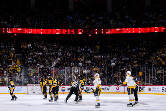 Jonathan Marchessault and Filip Forsberg of Nashville