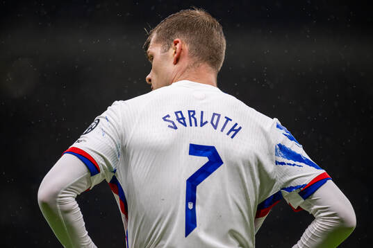Alexander Sørloth of Norway