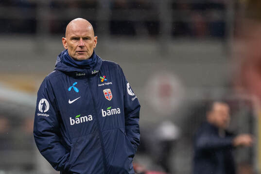 Head coach Ståle Solbakken of Norway