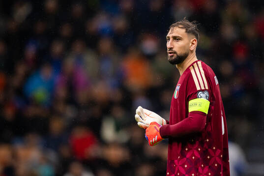 Goalkeeper Gianluigi Donnarumma of Italy